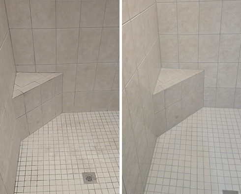 Shower Restored by Our Tile and Grout Cleaners in Tampa, FL 