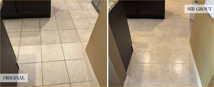 Floor Restored by Our Skilled Tile and Grout Cleaners in Lutz, FL