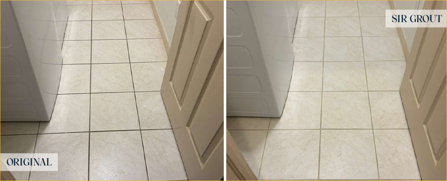Floor Restored by Our Professional Tile and Grout Cleaners in Lutz, FL