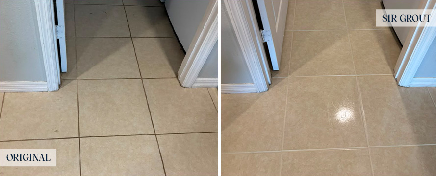 Floor Restored by Our Professional Tile and Grout Cleaners in Ruskin, FL