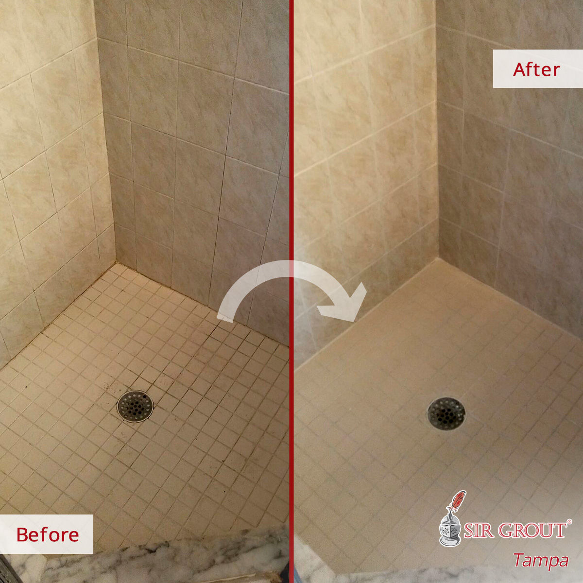 A Topnotch Shower Restoration Was Performed by Tampa Caulking Services
