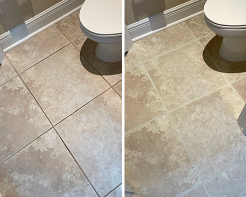 Bathroom Restored by Our Tile and Grout Cleaners in Tampa, FL